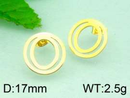 SS Gold-Plating Earrings