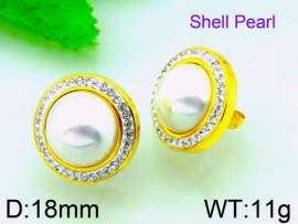 SS Gold-Plating Earring