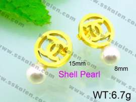SS Gold-Plating Earring