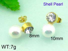 SS Gold-Plating Earrings
