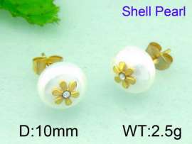 SS Gold-Plating Earrings