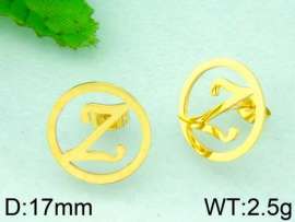 SS Gold-Plating Earrings