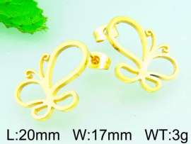 SS Gold-Plating Earring