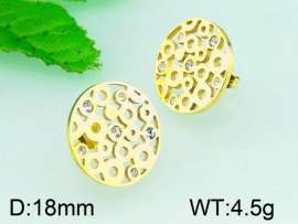 SS Gold-Plating Earring
