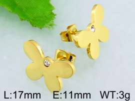 SS Gold-Plating Earring