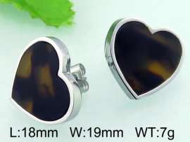 Stainless Steel Stone&Crystal Earring