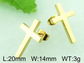 SS Gold-Plating Earring