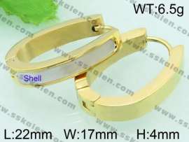 SS Gold-Plating Earring