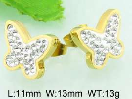 SS Gold-Plating Earring