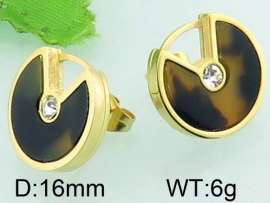 SS Gold-Plating Earring