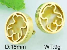 SS Gold-Plating Earring