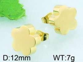 SS Gold-Plating Earring