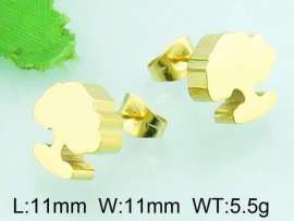 SS Gold-Plating Earring
