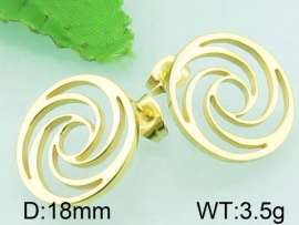SS Gold-Plating Earring