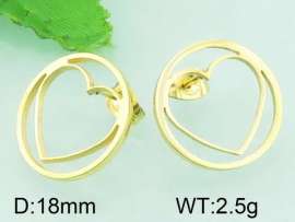 SS Gold-Plating Earring