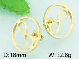 SS Gold-Plating Earring