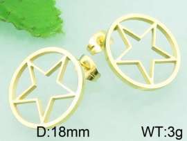 SS Gold-Plating Earring
