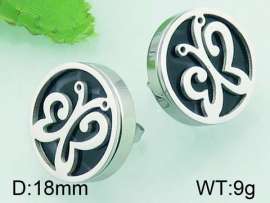 Stainless Steel Stone&Crystal Earring