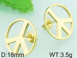 SS Gold-Plating Earring