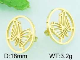 SS Gold-Plating Earring