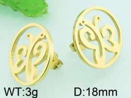 SS Gold-Plating Earring