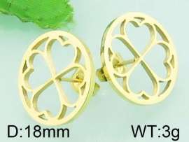 SS Gold-Plating Earring
