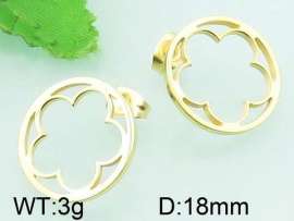 SS Gold-Plating Earring