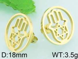SS Gold-Plating Earring