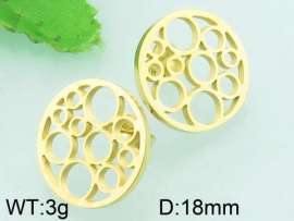 SS Gold-Plating Earring