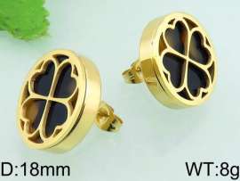 SS Gold-Plating Earring
