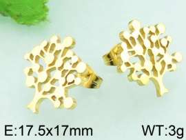 SS Gold-Plating Earring