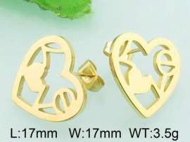 SS Gold-Plating Earring