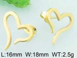 SS Gold-Plating Earring