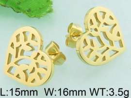 SS Gold-Plating Earring