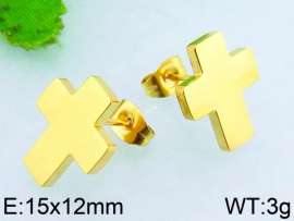 SS Gold-Plating Earring