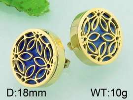 Stainless Steel Stone&Crystal Earring