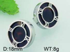 Stainless Steel Stone&Crystal Earring