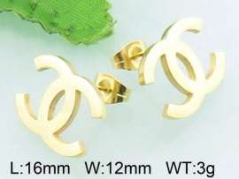 SS Gold-Plating Earring