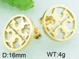 SS Gold-Plating Earring