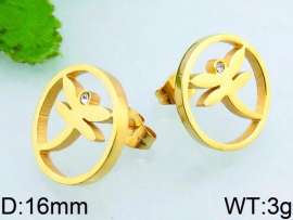 SS Gold-Plating Earring