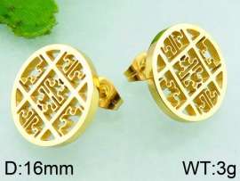 SS Gold-Plating Earring