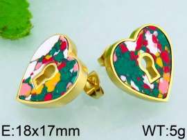 SS Gold-Plating Earring