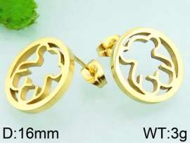 SS Gold-Plating Earring