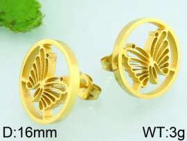 SS Gold-Plating Earring