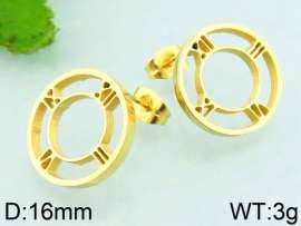 SS Gold-Plating Earring