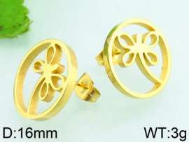 SS Gold-Plating Earring