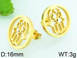 SS Gold-Plating Earring