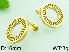 SS Gold-Plating Earring