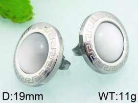 Stainless Steel Stone&Crystal Earring