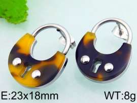 SS Shell Pearl Earrings
